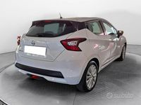 Usata Nissan Micra Acenta 71 CV (52 kW) 2019 Bianco Utilitaria