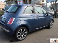 Usata Fiat 500 Pop Star 95 CV (69 kW) 2014 Blu Utilitaria