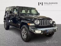 Usata Jeep Wrangler Unlimited Sahara 272 CV (200 kW) 2024 Nero SUV