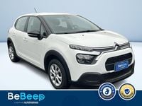 Usata Citroën C3 Feel 102 CV (75 kW) 2022 Bianco pastello Utilitaria