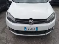 Usata VW Golf 105 CV (77 kW) 2011 Bianco Cabrio