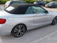 Usata BMW 220 M Sport 190 CV (139 kW) 2015 Grigio Cabrio