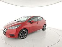 Usata Nissan Micra Acenta 92 CV (67 kW) 2022 Rosso Berlina