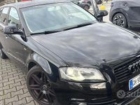 Usata Audi A3 S-Line 105 CV (77 kW) 2010 Nero Utilitaria