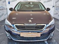 Usata Peugeot 308 SW Allure 120 CV (88 kW) 2017 Blu Station wagon