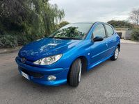Usata Peugeot 206 68 CV (50 kW) 2006 Blu Utilitaria