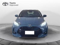 Usata Toyota Yaris Hybrid Trend 116 CV (85 kW) 2021 Blu Berlina