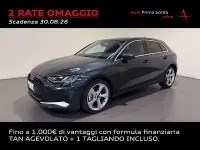 Nuova Audi A3 Sportback e-tron Advanced 2025 Nero Utilitaria