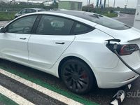 Usata Tesla Model 3 Performance 461 kW (627 CV) 2021 Bianco Berlina
