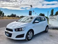 Usata Chevrolet Aveo LT 75 CV (55 kW) 2011 Bianco Berlina