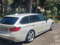Usata BMW 325 Sport Line 218 CV (160 kW) 2014 Bianco Station wagon