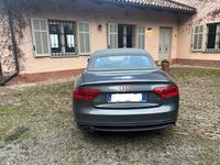 Usata Audi A5 Cabriolet 190 CV (139 kW) 2014 Grigio Cabrio