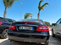 Usata Mercedes E200 Avantgarde 204 CV (150 kW) 2009 Nero Coupé