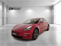 Usata Tesla Model 3 Long Range AWD 152 kW (208 CV) 2020 Rosso Berlina