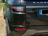 Usata Land Rover Range Rover evoque Dynamic 150 CV (110 kW) 2017 Nero Cabrio