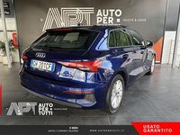 Usata Audi A3 Sportback Advanced 150 CV (110 kW) 2022 Blu Utilitaria