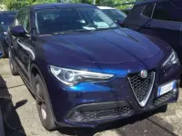 Usata Alfa Romeo Stelvio Business 190 CV (139 kW) 2021 Blu/azzurro SUV