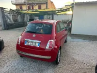 Usata Fiat 500 Lounge 69 CV (50 kW) 2012 Rosso Utilitaria