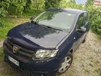Usata Dacia Sandero Ambiance 73 CV (53 kW) 2015 Blu/azzurro Berlina