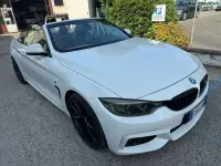 Usata BMW 420 Cabriolet M Sport 184 CV (135 kW) 2015 Bianco Cabrio