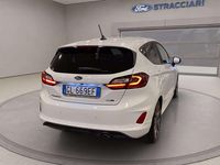 Usata Ford Fiesta ST-Line X 125 CV (91 kW) 2022 Bianco Berlina