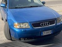 Usata Audi A3 105 CV (77 kW) 2003 Blu Utilitaria