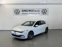 Usata VW Golf VIII Life 110 CV (80 kW) 2023 Bianco Berlina