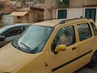 Usata Opel Agila 58 CV (42 kW) 2005 Giallo Monovolume