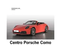 Usata Porsche 992 Sport 394 CV (289 kW) 2024 Guards red Cabrio