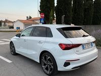 Usata Audi A3 Sportback e-tron Ambiente 110 CV (80 kW) 2021 Bianco Utilitaria
