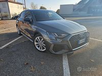 Usata Audi A3 S-Line 150 CV (110 kW) 2020 Grigio Berlina