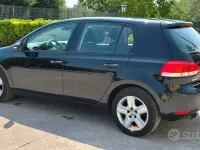 Usata VW Golf VI 122 CV (89 kW) 2010 Nero Berlina