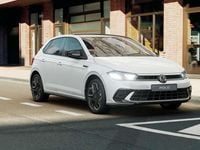 Nuova VW Polo R-line 95 CV (69 kW) 2025 Pure white nero Berlina