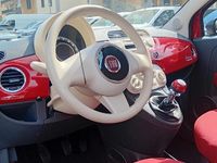 Begagnad Fiat 500 Pop Star 69 HK (50 kW) 2012 Röd Sedan