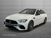 Usata Mercedes C63 AMG Premium Plus 476 CV (350 kW) 2024 Bianco opalite bright designo Station wagon