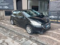Usata Peugeot 208 Access 68 CV (50 kW) 2013 Nero Utilitaria