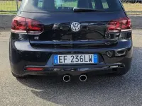 Usata VW Golf VI R 271 CV (199 kW) 2011 Nero Utilitaria