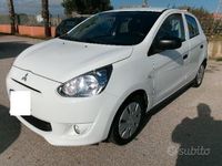 Usata Mitsubishi Space Star Intense 71 CV (52 kW) 2016 Bianco Berlina