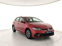 Usata VW Polo Life 95 CV (69 kW) 2023 P8 kings red metallizzato Utilitaria