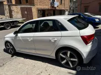 Usata Audi A1 S-Line 95 CV (69 kW) 2017 Bianco Utilitaria