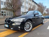 Usata BMW 116 Sport Line 116 CV (85 kW) 2015 Nero Utilitaria