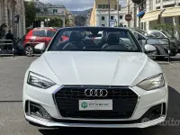 Usata Audi A5 Cabriolet Advanced 204 CV (150 kW) 2021 Bianco Cabrio