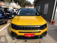 Usata Jeep Avenger Summit 101 CV (74 kW) 2023 Giallo SUV