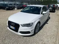 Usata Audi A3 Admired 110 CV (80 kW) 2015 Bianco Berlina