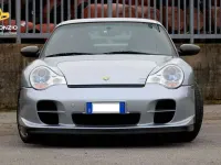 Usata Porsche 996 Turbo 551 CV (405 kW) 2002 Polar silver metallic Coupé