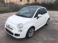 Usata Fiat 500S S 69 CV (50 kW) 2014 Bianco Utilitaria