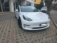 Usata Tesla Model 3 Performance 461 kW (627 CV) 2021 Bianco Berlina