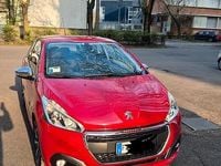 Usata Peugeot 208 110 CV (80 kW) 2015 Rosso Utilitaria