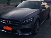 Usata Mercedes C350e Premium 211 CV (155 kW) 2018 Argento Berlina