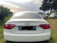Usata Audi A5 190 CV (139 kW) 2009 Bianco Coupé